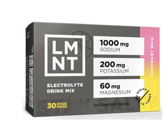 LMNT Zero Sugar Electrolytes - | Drink Mix | (30 count, pink salt)